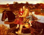 约翰埃弗里特米莱斯 - A Dream Of The Past Sir Isumbras At The Ford